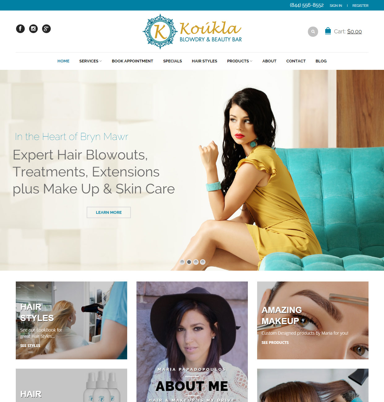 custom web design and ecommerce site